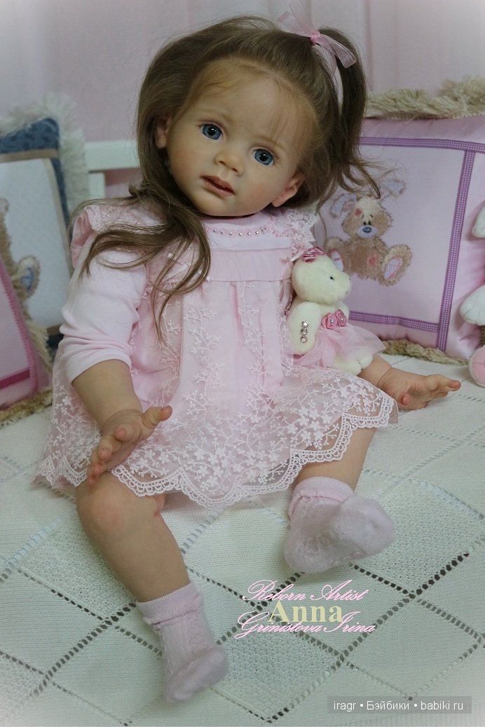 Аннушка, Анечка... Кукла реборн Гринистовой Ирины