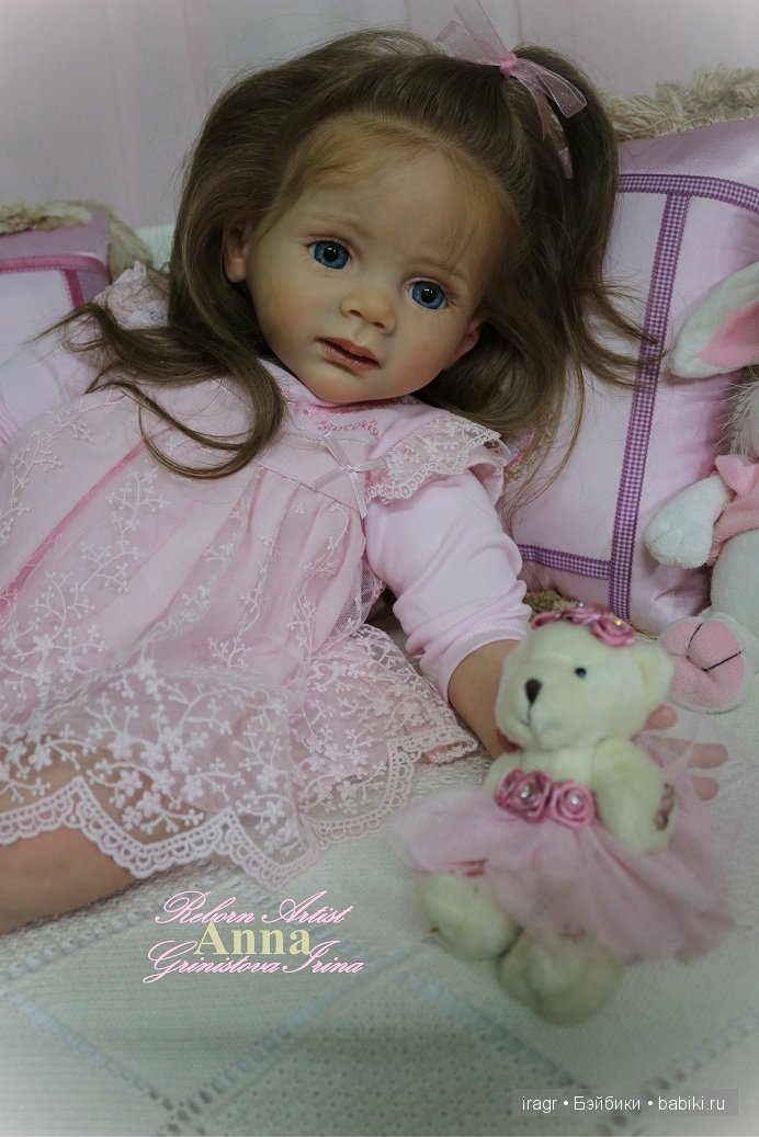 Аннушка, Анечка... Кукла реборн Гринистовой Ирины