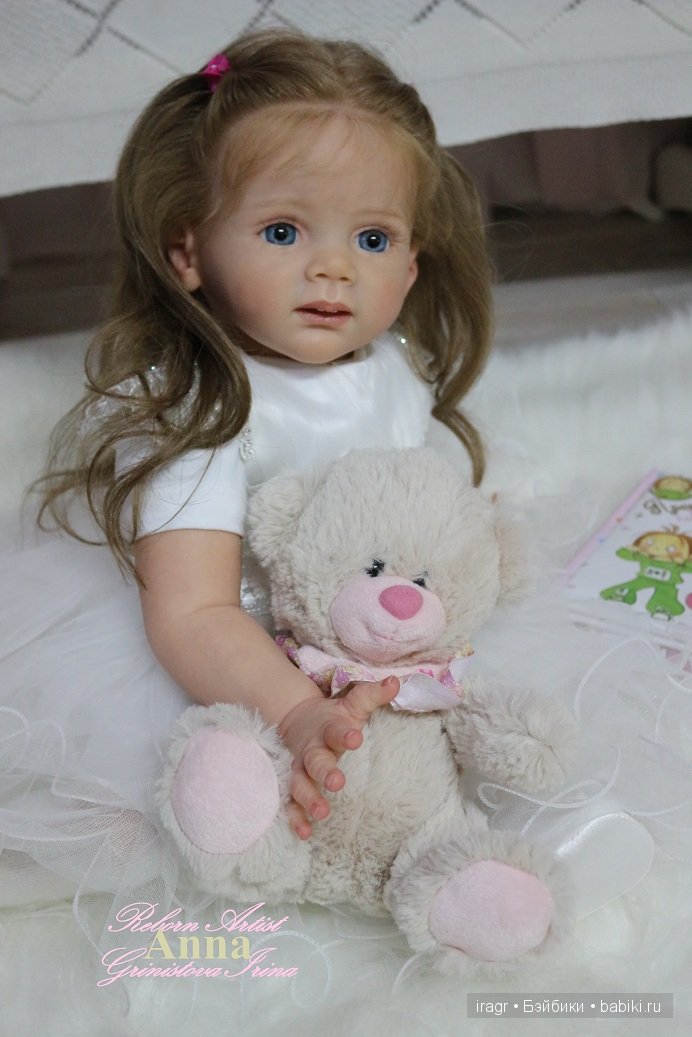 Аннушка, Анечка... Кукла реборн Гринистовой Ирины