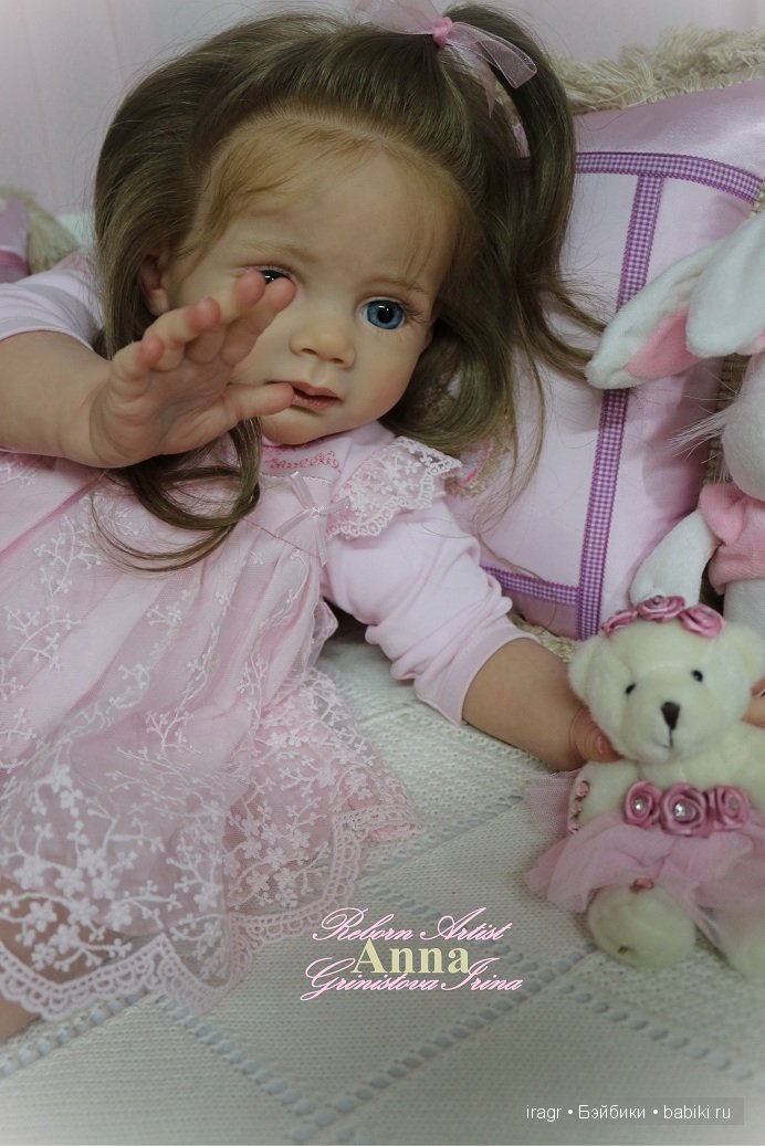 Аннушка, Анечка... Кукла реборн Гринистовой Ирины