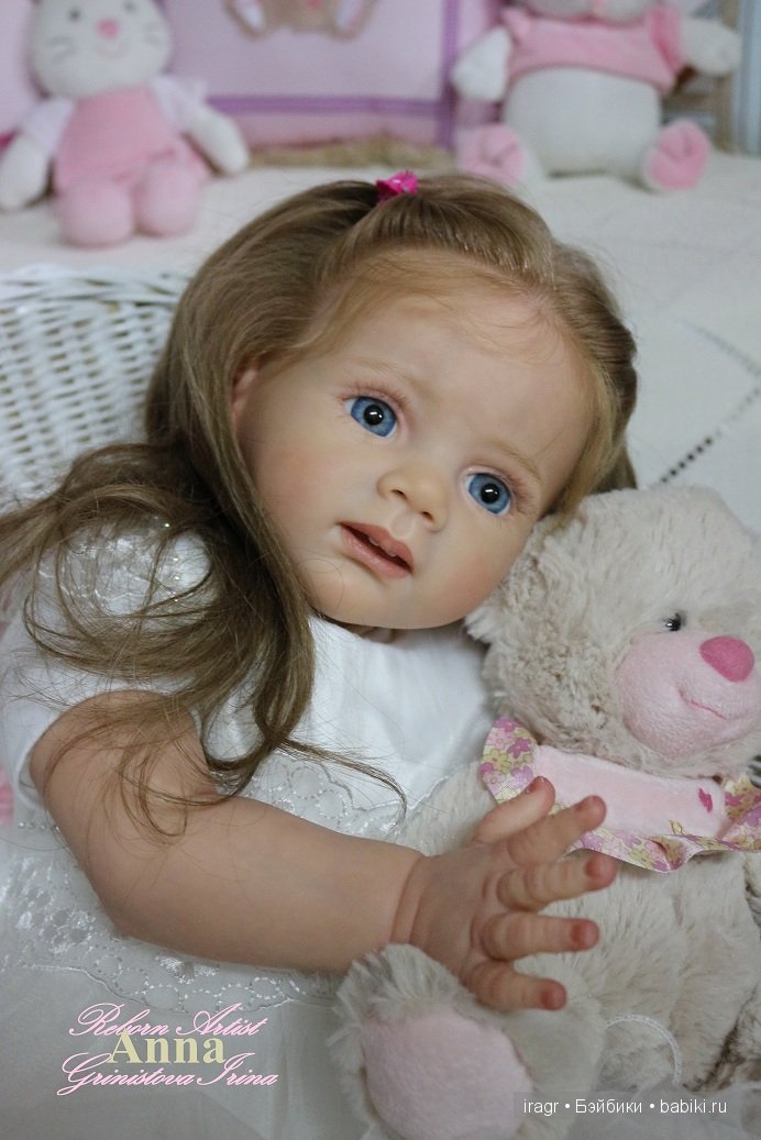 Аннушка, Анечка... Кукла реборн Гринистовой Ирины
