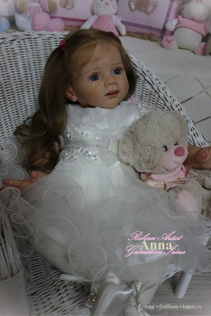 Аннушка, Анечка... Кукла реборн Гринистовой Ирины (фото 2)