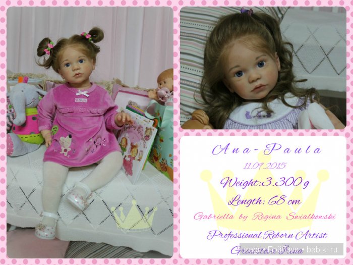 Ana-Paula. Кукла реборн Гринистовой Ирины