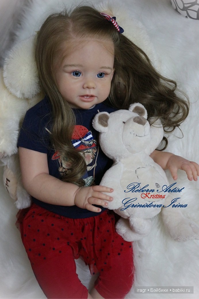 Малышка Крис. Кукла реборн Гринистовой Ирины