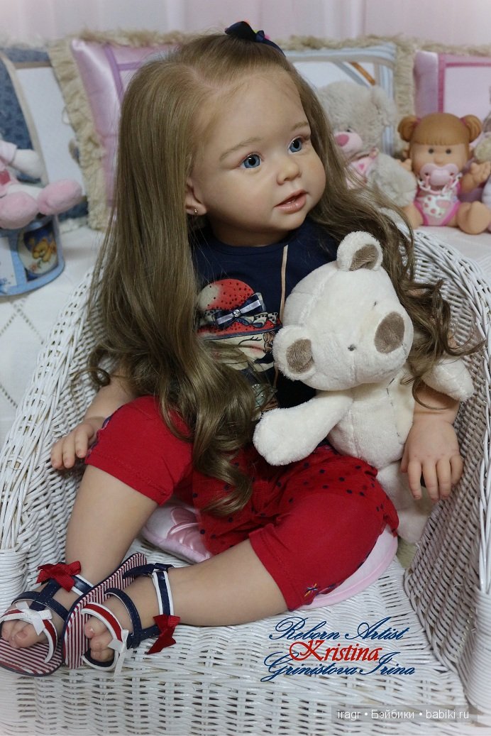 Малышка Крис. Кукла реборн Гринистовой Ирины (фото 4)