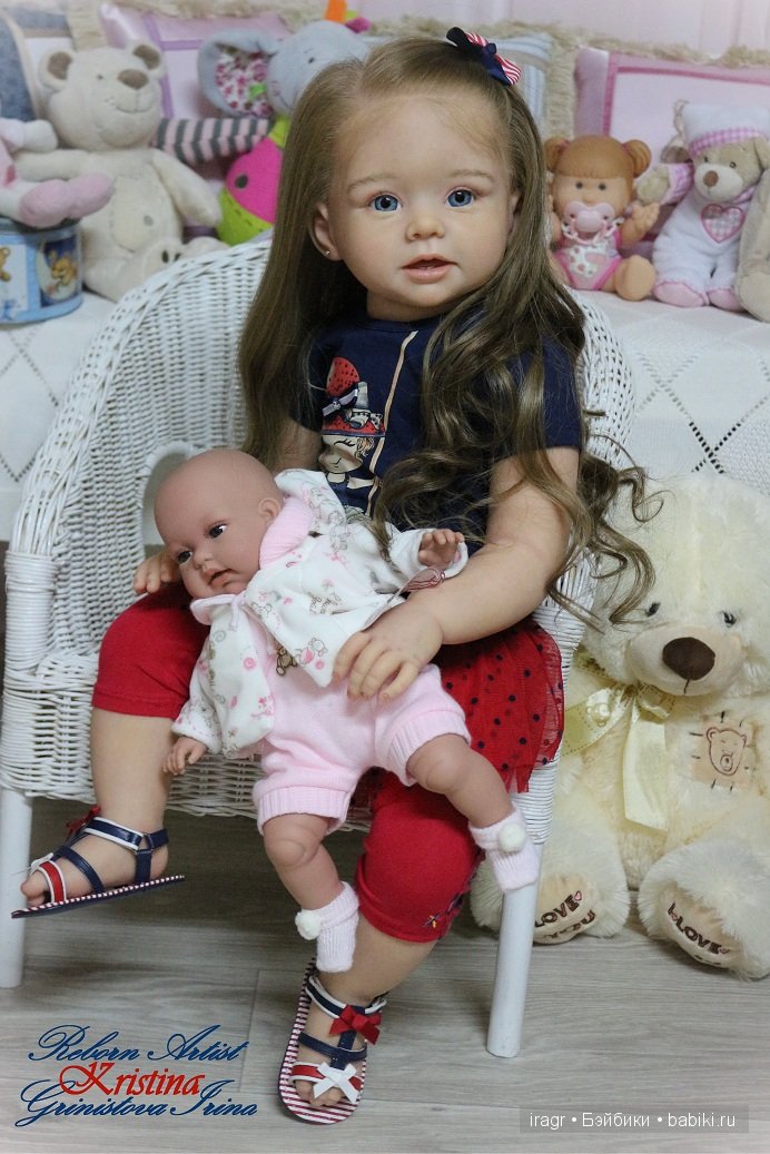 Малышка Крис. Кукла реборн Гринистовой Ирины (фото 3)