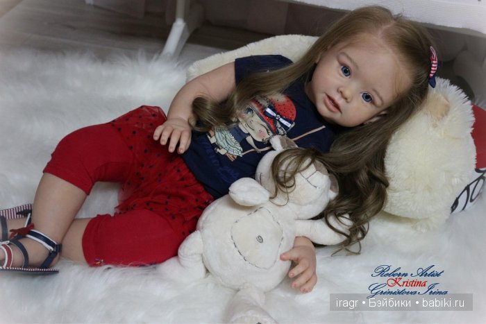 Малышка Крис. Кукла реборн Гринистовой Ирины