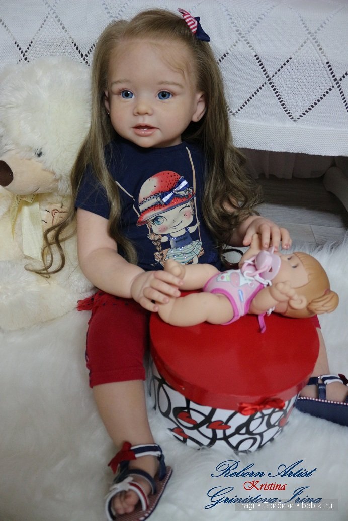 Малышка Крис. Кукла реборн Гринистовой Ирины