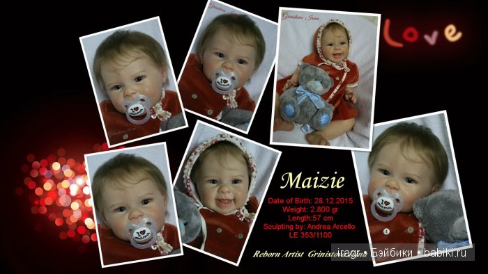 Я желаю счастья Вам!... Кукла реборн Гринистовой Ирины (фото 2)