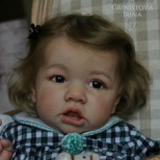 Vivienne. Кукла реборн из молда Саския