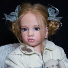 Всех женщин поздравляю  с праздником весны! Кукла реборн Берта скульптор Натали Блик, художник Гринистова Ирина