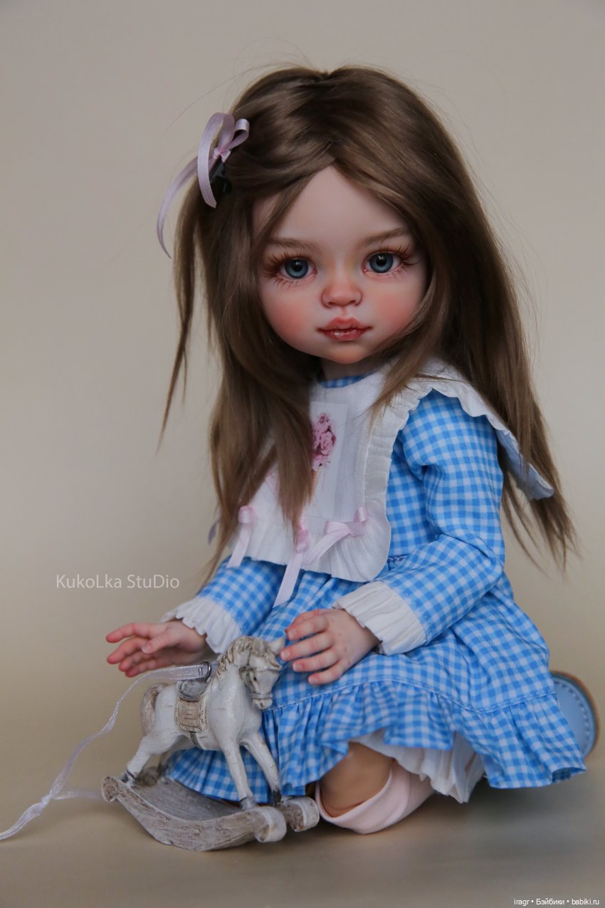 ООАК Паола Рейна — ООАК Paola Reina (Паола Рейна) и испанских кукол: перерисовка (фото 6)