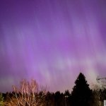 Северное сияние в Подмосковье