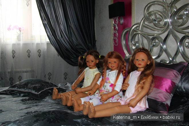 Двойная радость, двойное счастье, мои малышки Milina и Bellis от Annette Himstedt дома (фото 9)