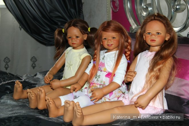 Двойная радость, двойное счастье, мои малышки Milina и Bellis от Annette Himstedt дома (фото 10)