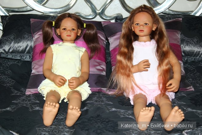 Двойная радость, двойное счастье, мои малышки Milina и Bellis от Annette Himstedt дома (фото 3)
