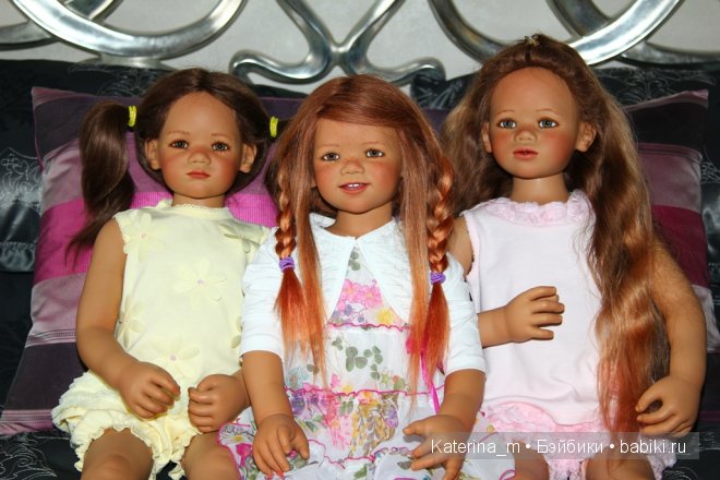 Двойная радость, двойное счастье, мои малышки Milina и Bellis от Annette Himstedt дома (фото 7)