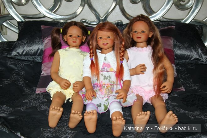Двойная радость, двойное счастье, мои малышки Milina и Bellis от Annette Himstedt дома (фото 8)