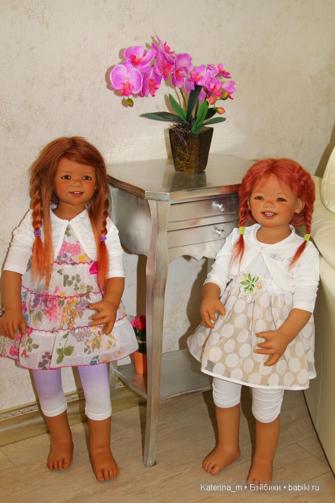 Самая позитивная малышка Санрике из коллекции 2008 года от Annette Himstedt (фото 9)