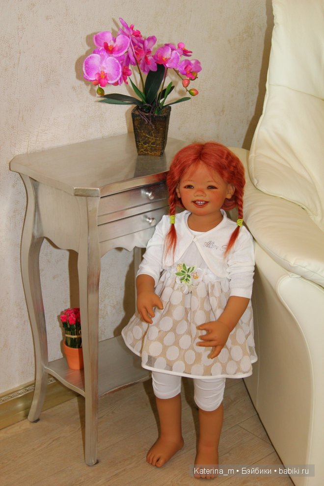 Самая позитивная малышка Санрике из коллекции 2008 года от Annette Himstedt (фото 5)