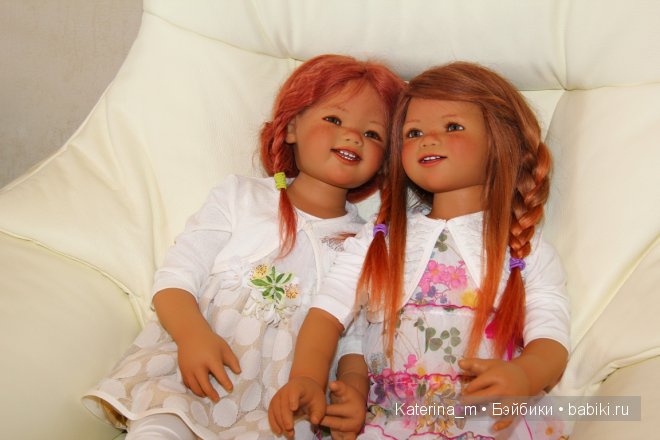 Самая позитивная малышка Санрике из коллекции 2008 года от Annette Himstedt