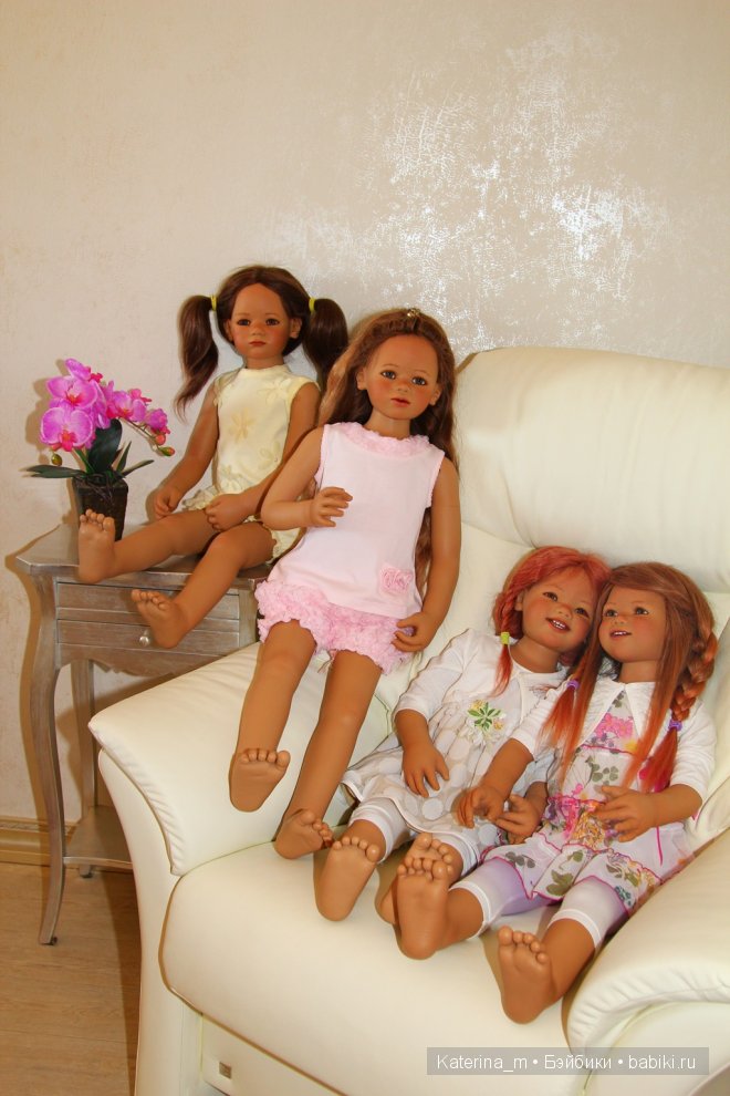 Самая позитивная малышка Санрике из коллекции 2008 года от Annette Himstedt