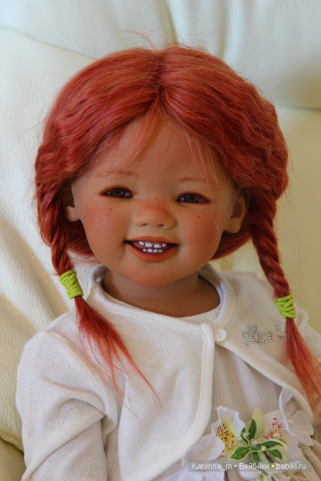 Самая позитивная малышка Санрике из коллекции 2008 года от Annette Himstedt (фото 4)