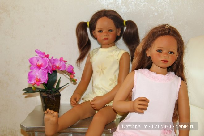 Самая позитивная малышка Санрике из коллекции 2008 года от Annette Himstedt