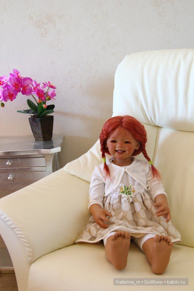 Самая позитивная малышка Санрике из коллекции 2008 года от Annette Himstedt (фото 2)