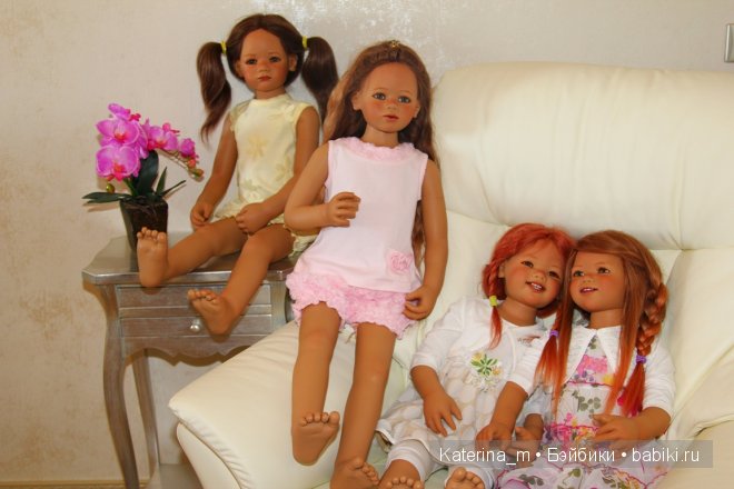 Самая позитивная малышка Санрике из коллекции 2008 года от Annette Himstedt