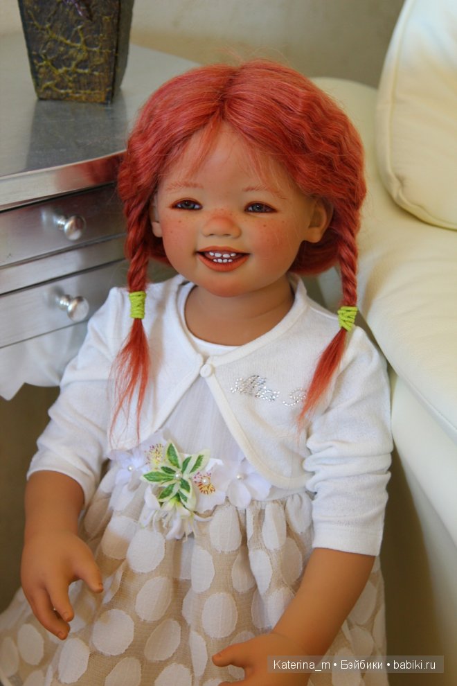 Самая позитивная малышка Санрике из коллекции 2008 года от Annette Himstedt (фото 6)