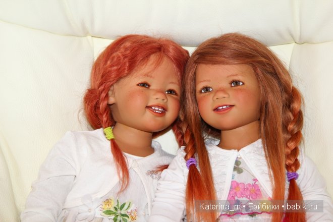 Самая позитивная малышка Санрике из коллекции 2008 года от Annette Himstedt