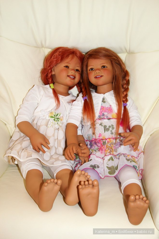 Самая позитивная малышка Санрике из коллекции 2008 года от Annette Himstedt