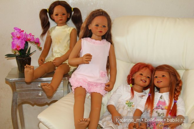 Самая позитивная малышка Санрике из коллекции 2008 года от Annette Himstedt