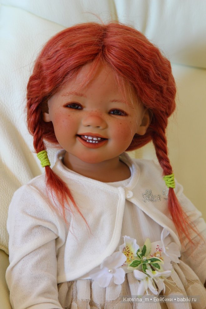 Самая позитивная малышка Санрике из коллекции 2008 года от Annette Himstedt