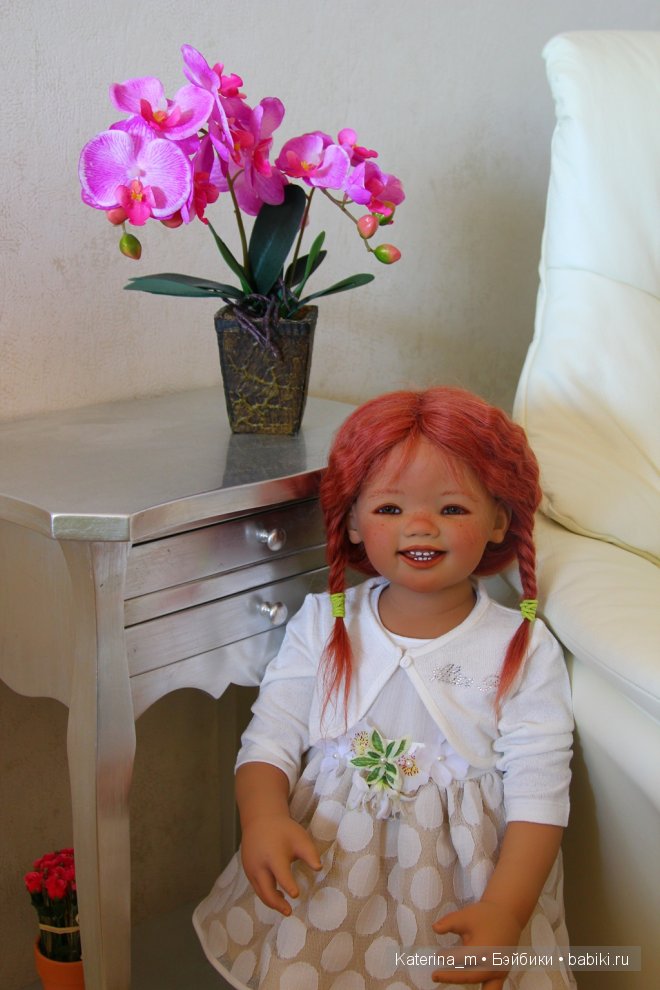 Самая позитивная малышка Санрике из коллекции 2008 года от Annette Himstedt (фото 7)