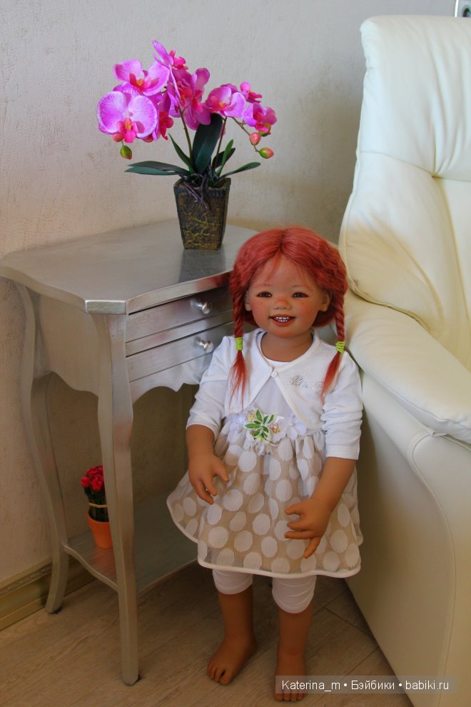 Самая позитивная малышка Санрике из коллекции 2008 года от Annette Himstedt (фото 8)