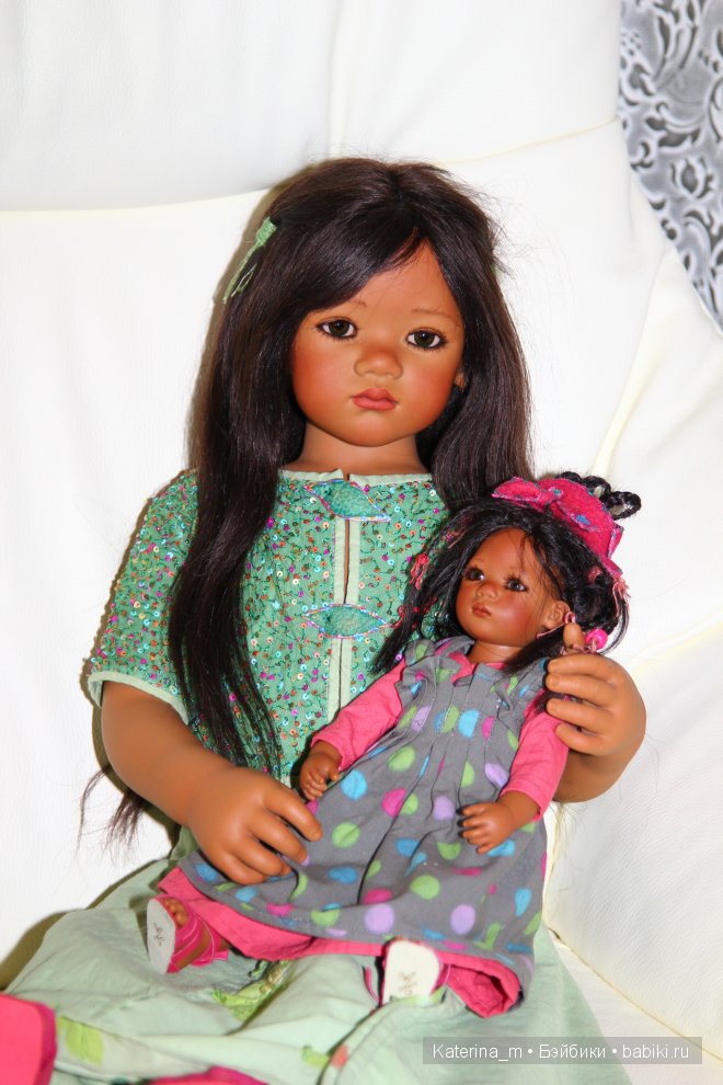 Две сестренки Sinami (Синами) и Setina (Сетина) от Annette Himstedt