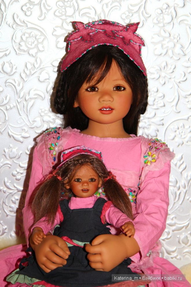 Две сестренки Sinami (Синами) и Setina (Сетина) от Annette Himstedt