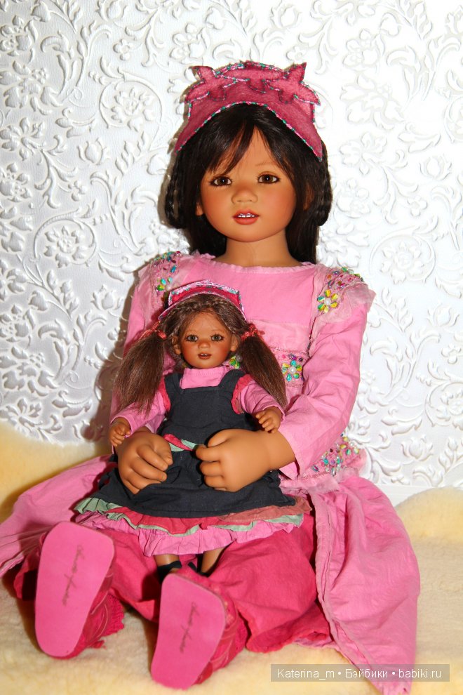 Две сестренки Sinami (Синами) и Setina (Сетина) от Annette Himstedt