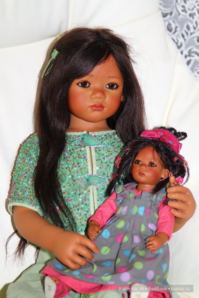 Две сестренки Sinami (Синами) и Setina (Сетина) от Annette Himstedt