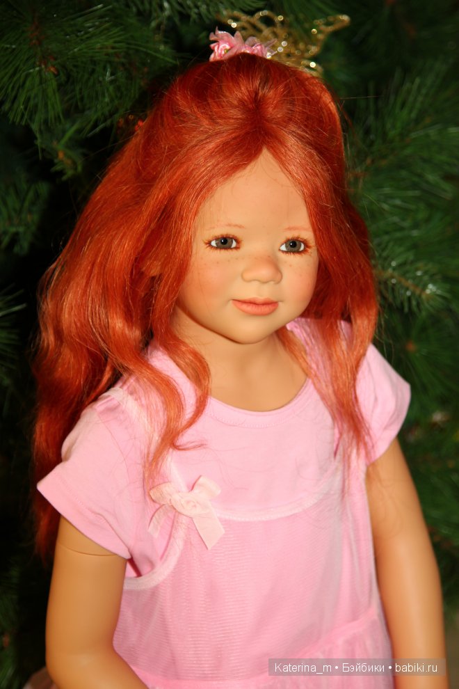 Новый год и мои куколки Annette Himstedt