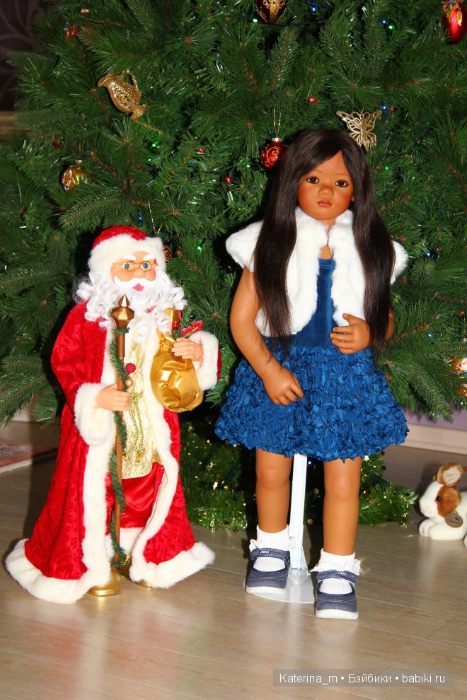 Новый год и мои куколки Annette Himstedt