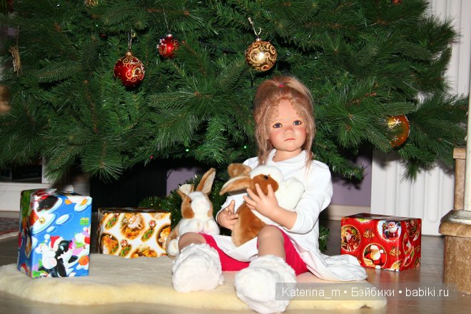 Новый год и мои куколки Annette Himstedt (фото 2)