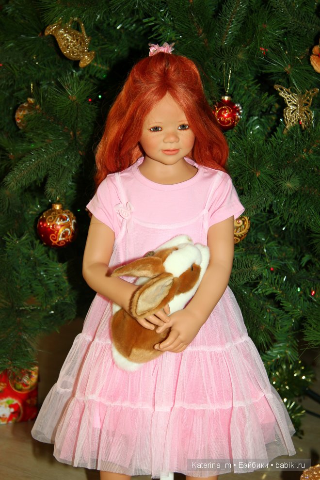 Новый год и мои куколки Annette Himstedt