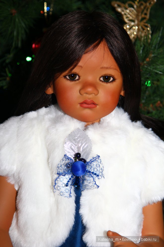 Новый год и мои куколки Annette Himstedt