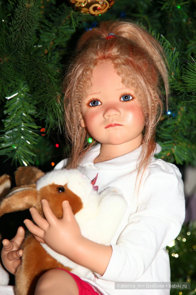 Новый год и мои куколки Annette Himstedt (фото 3)