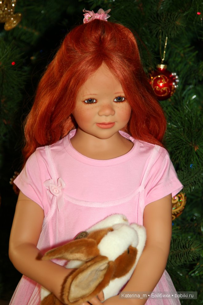 Новый год и мои куколки Annette Himstedt