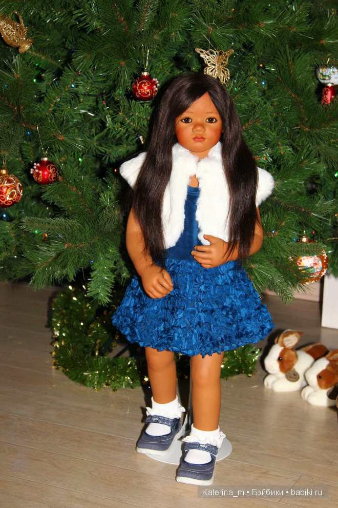 Новый год и мои куколки Annette Himstedt