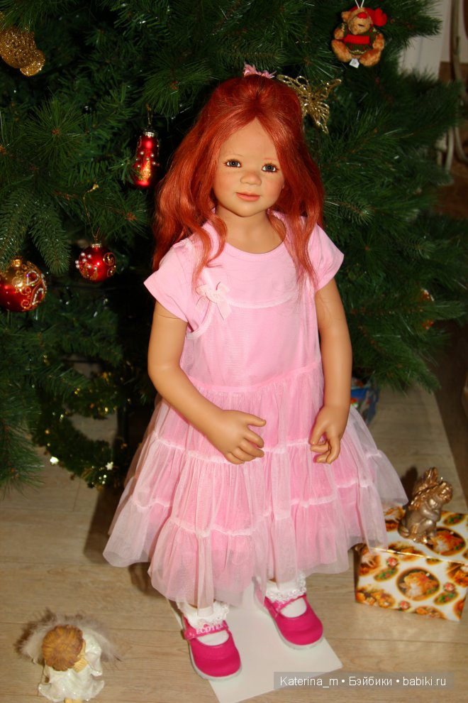 Новый год и мои куколки Annette Himstedt